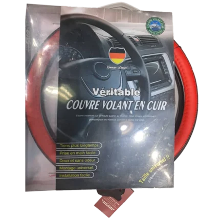 COUVRE VOLANT CUIR