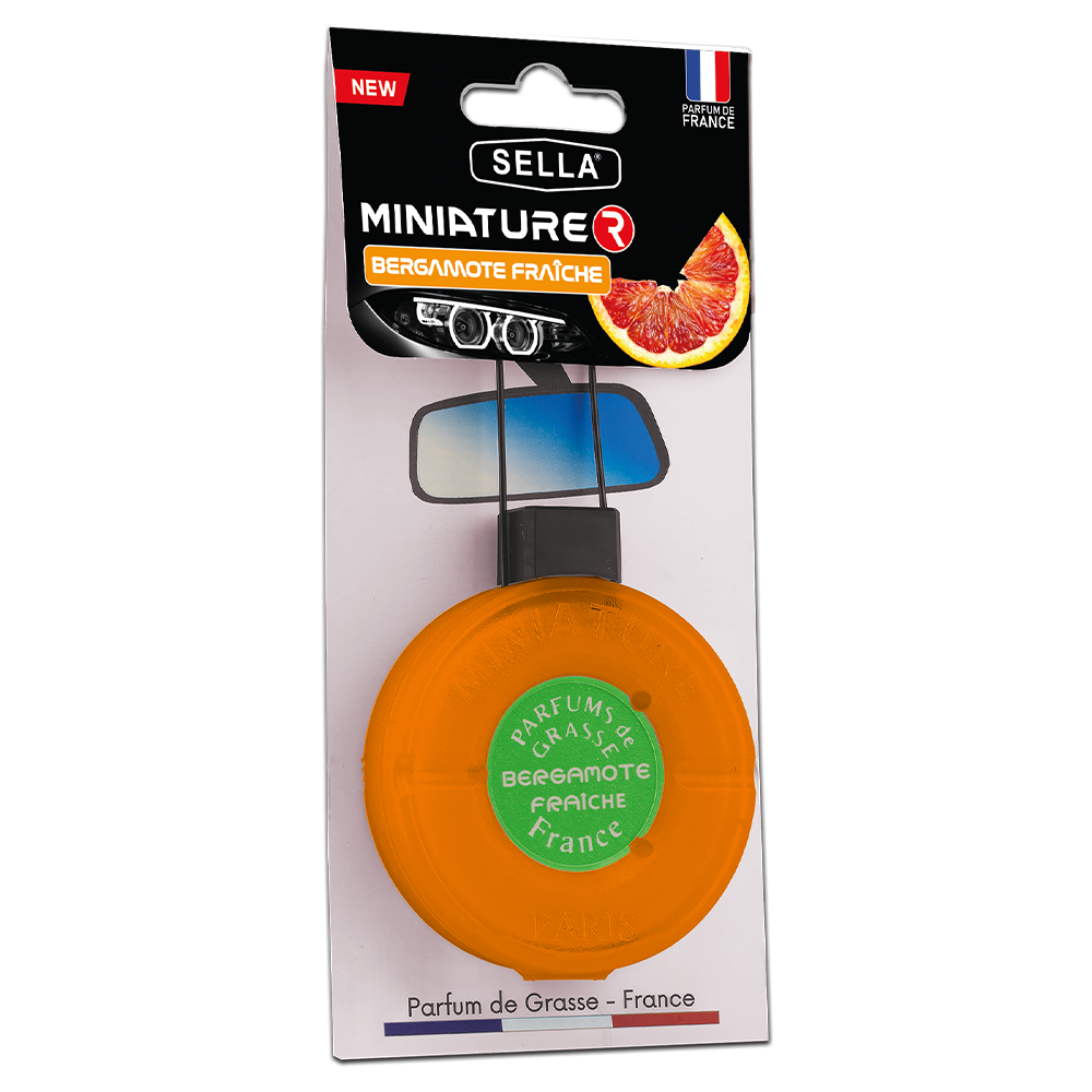 Parfum voiture BERGAMOTE Fraîche
