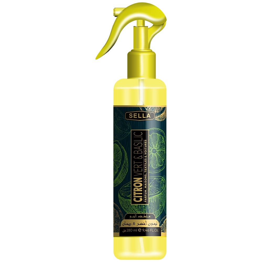 Parfum d'ambiance CITRON VERT & BASILIC