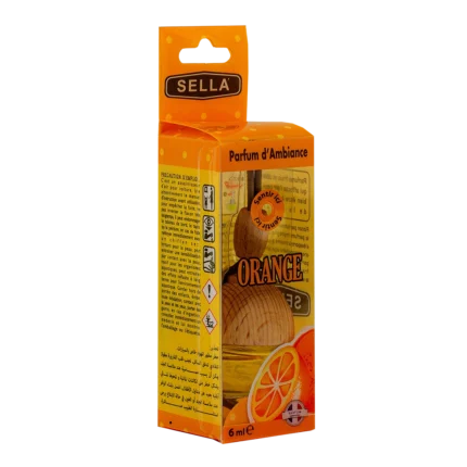 parfum voiture orange