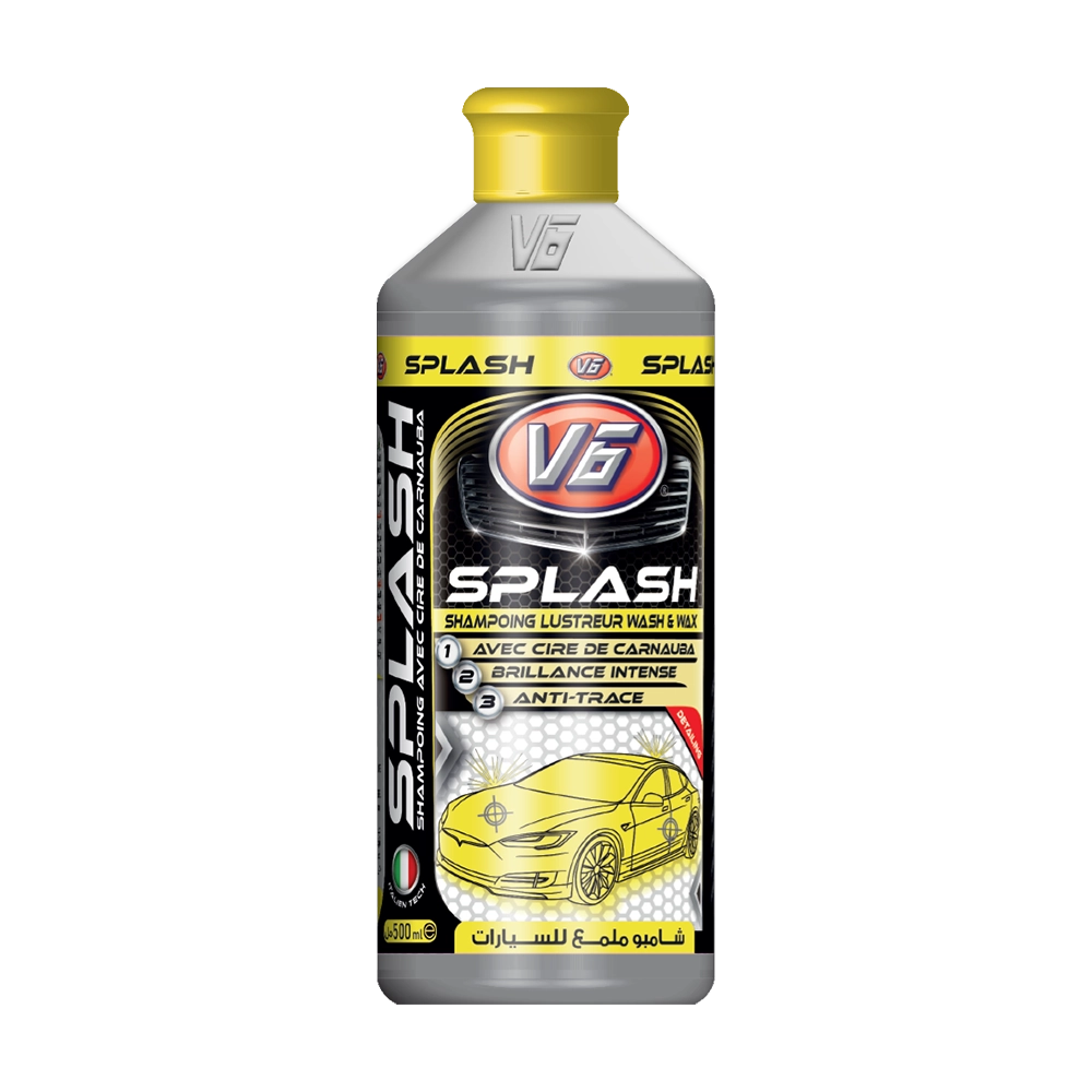 Shampoing Lustreur voiture SPLASH