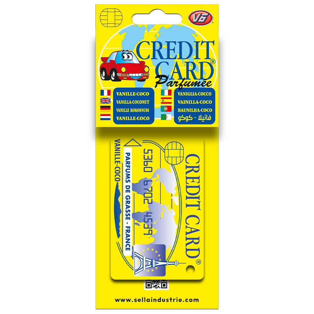 Parfum voiture VANILLE COCO