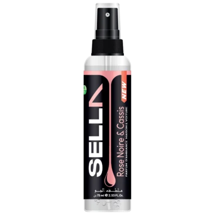 parfum d’ambiance rose noire cassis